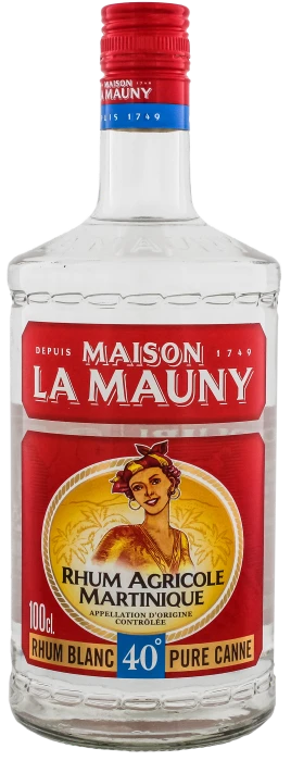 La Mauny La Mauny Blanc Rum 1Liter