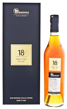 Savanna Savanna Rhum Vieux Traditionnel Single Cask 18YO 1999/2018 0,5L -GB- Cognac Wood