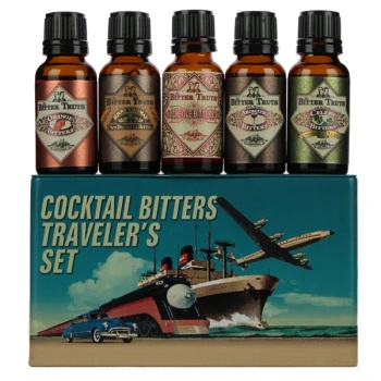 The Bitter Truth The Bitter Truth Cocktail Bitters Travelers Set Gift Tin 5x20ML 38,2% Alcohol