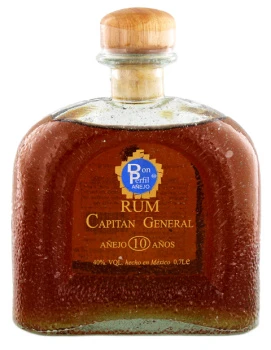 Capitan General 700 Ml Rum Capitan General Anejo 10 Anos - Mexico